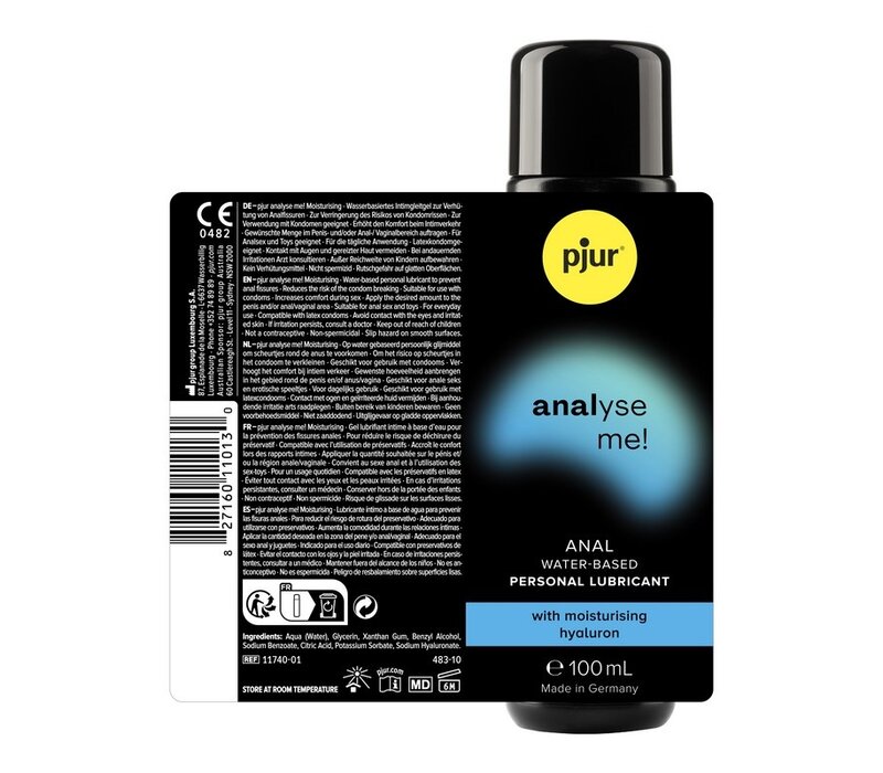 Analyse Me! COMFORT - anaal glijmiddel op WATERbasis (100 ml)