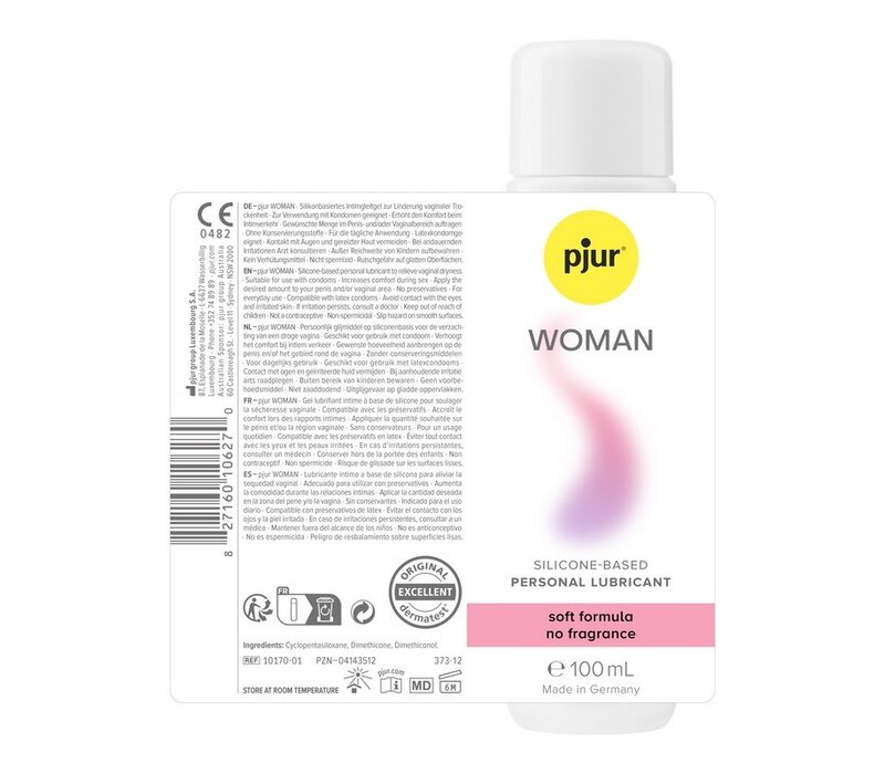Woman - glij- en massagemiddel op siliconenbasis voor de vrouw