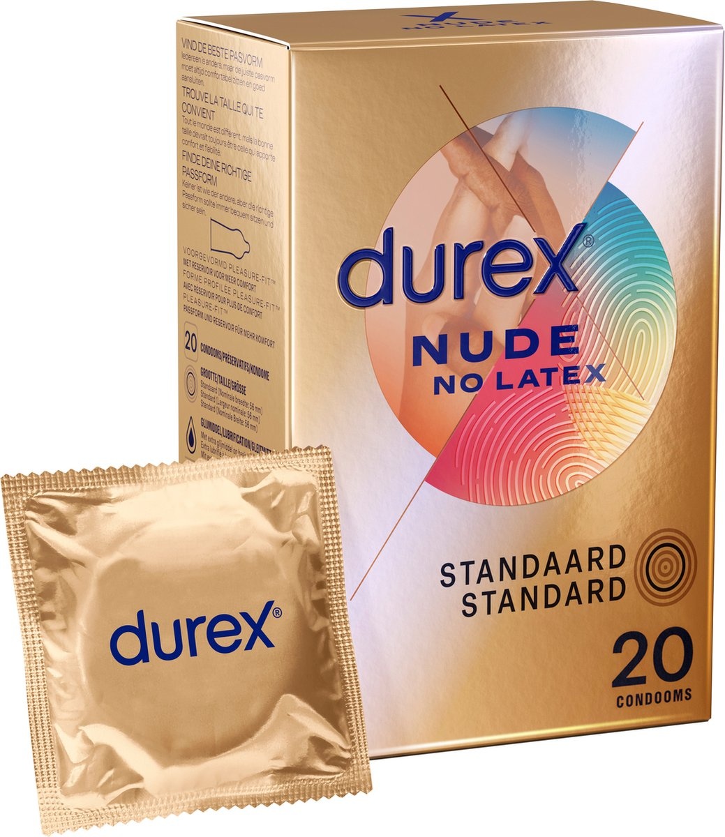 Durex Nude (Real Feel) Latexvrije Condooms 20 stuks afbeelding