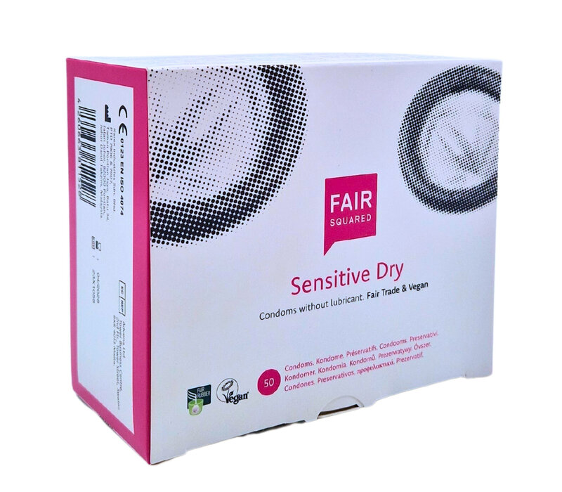 Sensitive Dry eco condooms zonder glijmiddel