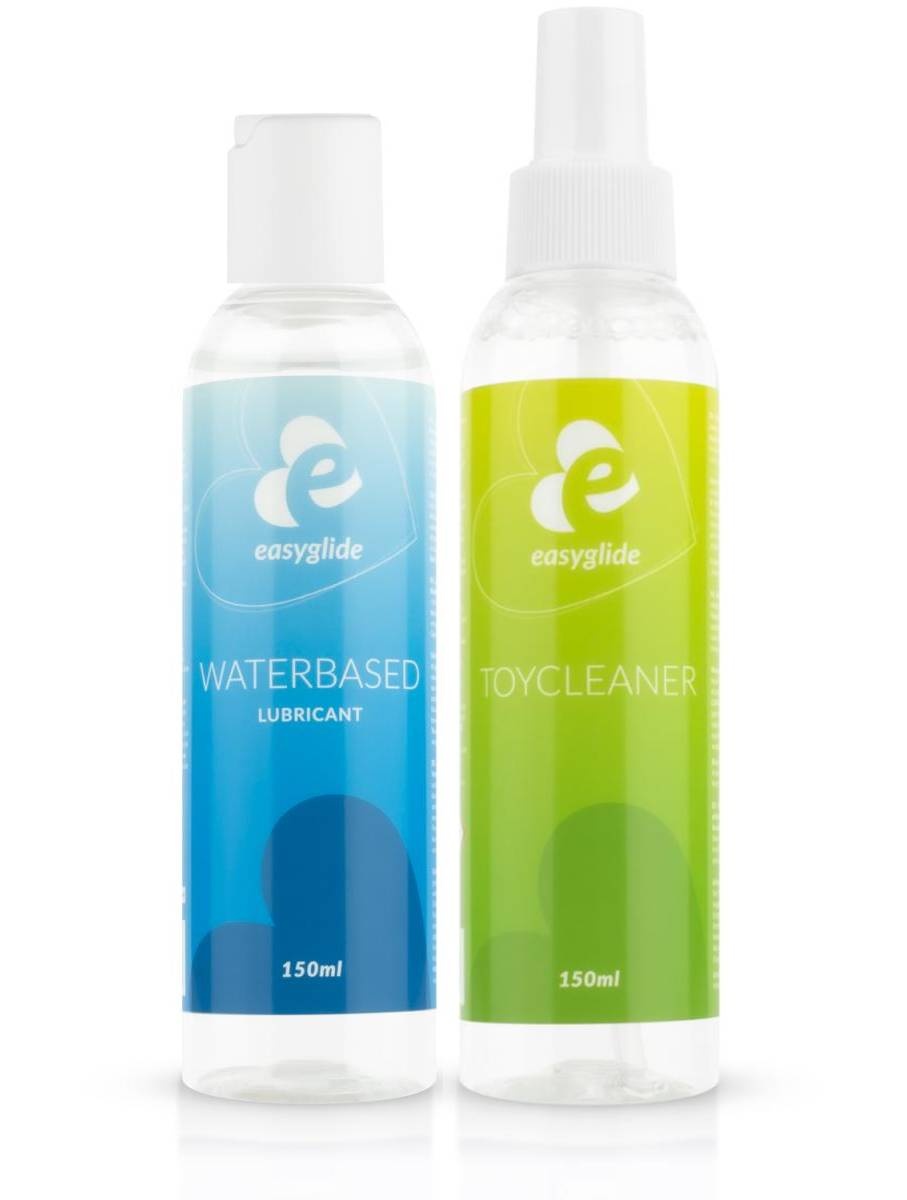 EasyGlide ToyBundel - Glijmiddel & Cleaner (2x 150ml) afbeelding
