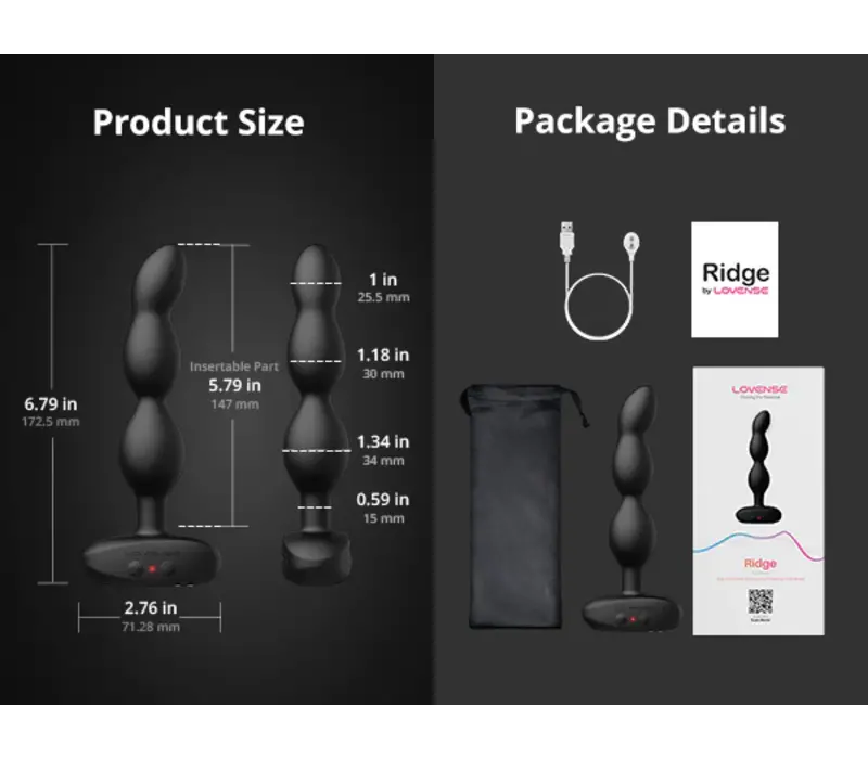 Ridge roterende en vibrerende gadget