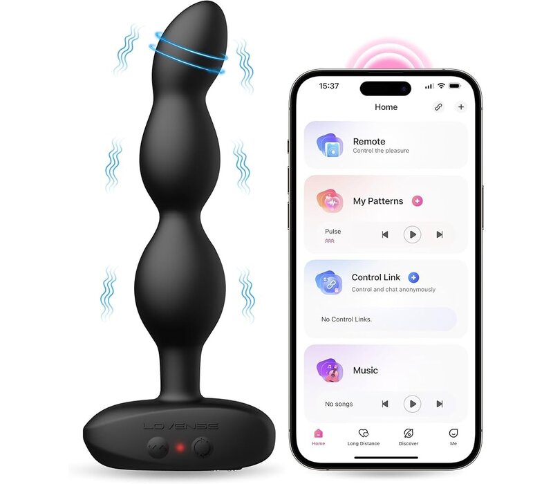 Ridge roterende en vibrerende gadget