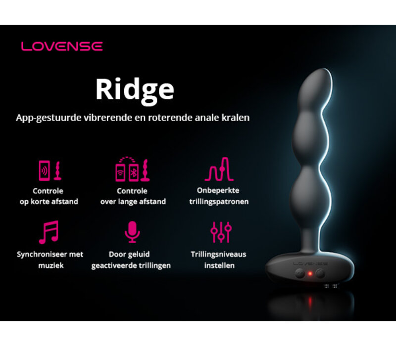 Ridge roterende en vibrerende gadget