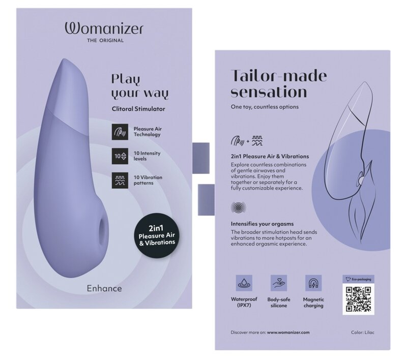 discreet massageapparaat met luchtimpulsen