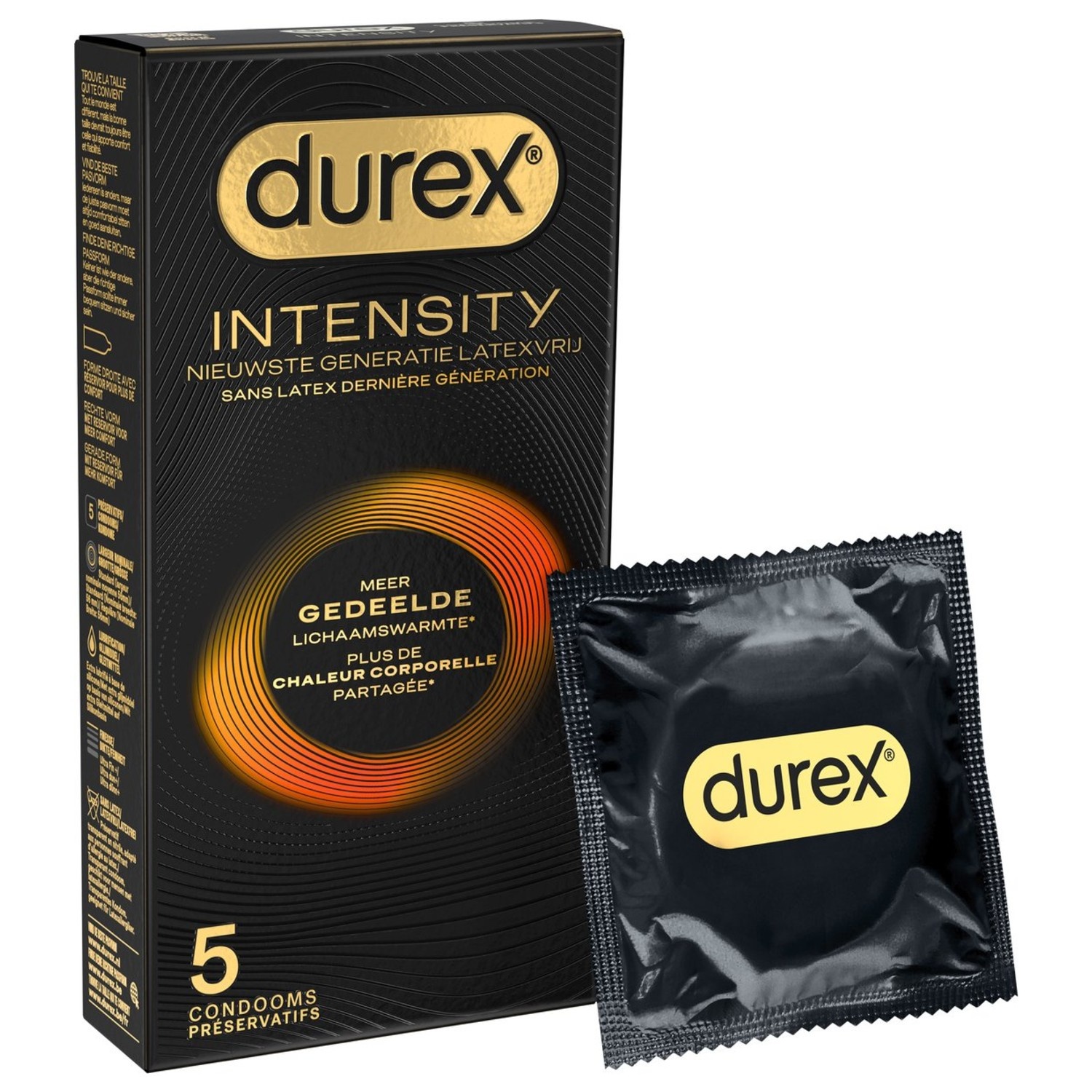 Durex Intensity Latexvrije Condooms 5 stuks afbeelding