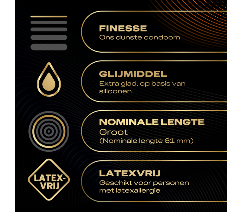 Intensity latexvrije XL condooms