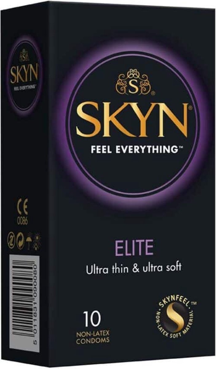 SKYN Elite Ultradunne En Zachte Latexvrije Condooms 10 stuks afbeelding