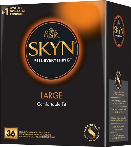 SKYN Large King Size Latexvrije Condooms 36 stuks afbeelding