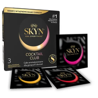 Cocktail Club  latexvrije condooms in 3 smaken