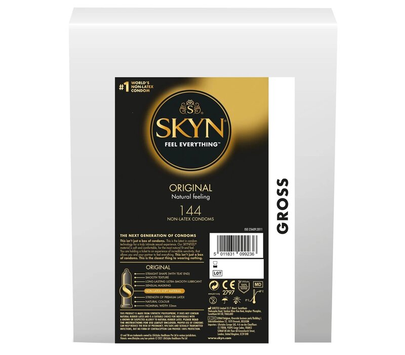Original 144 latexvrije condooms grootverpakking