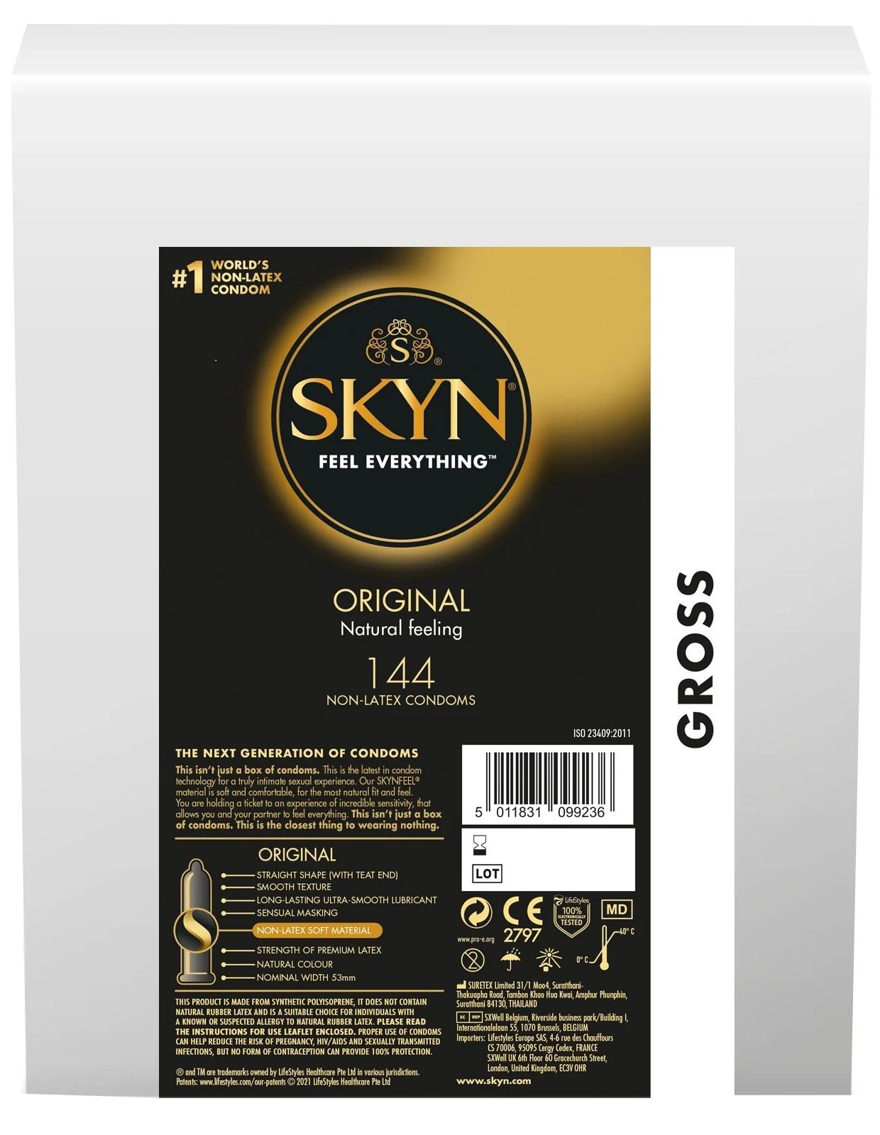 SKYN Original 144 Latexvrije Condooms Grootverpakking afbeelding