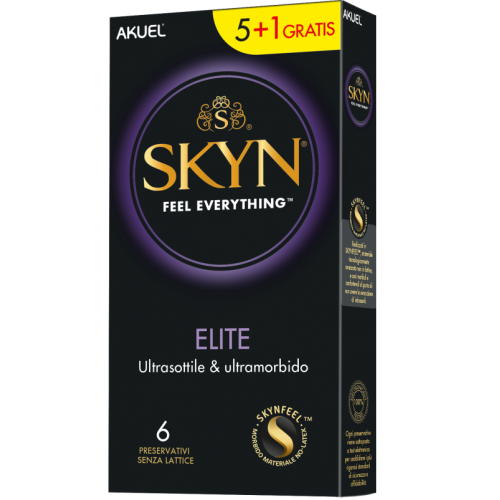 SKYN Elite Ultradunne En Zachte Latexvrije Condooms 6 stuks afbeelding