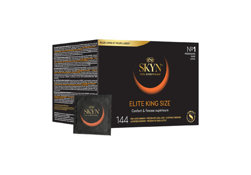 SKYN Elite King Size 144 latexvrije condooms grootverpakking