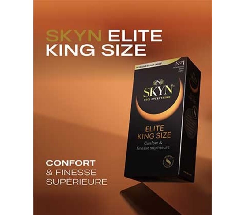 Elite King Size 144 latexvrije condooms grootverpakking