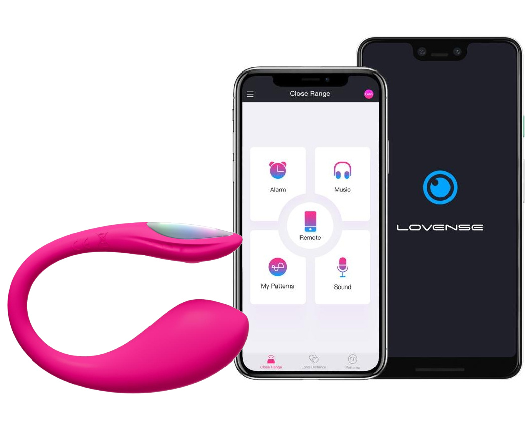 Lovense Lush Mini - Draagbare Vibrator Met App-besturing afbeelding