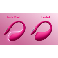 Lush Mini - Draagbare vibrator met app-besturing