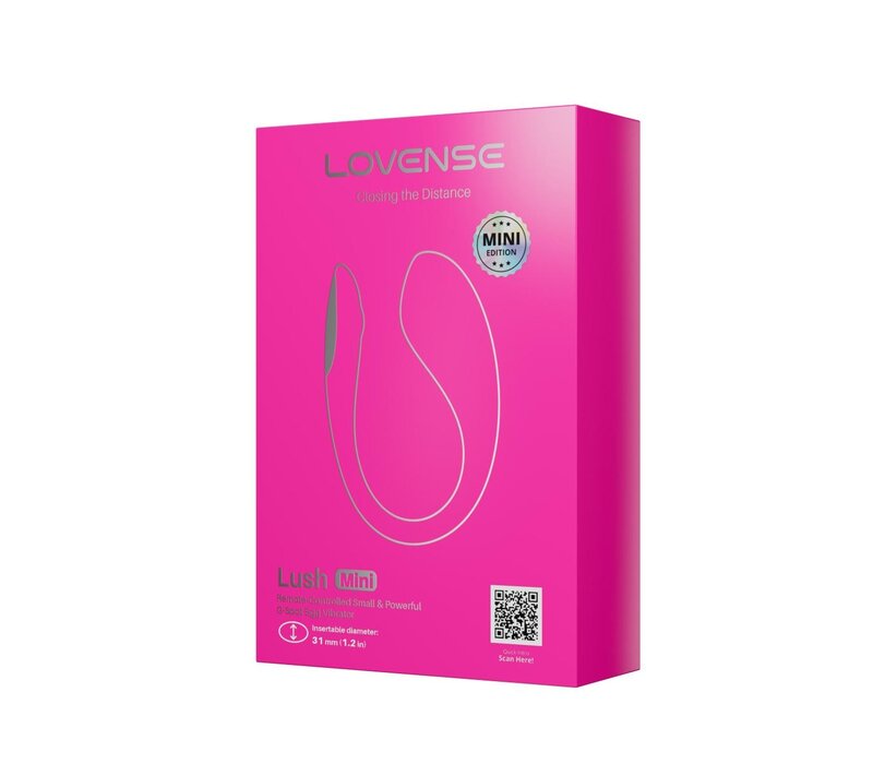 Lush Mini - Draagbare vibrator met app-besturing