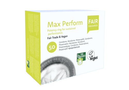 Fair Squared MaxPerform eco condooms