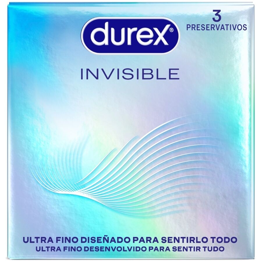 Durex Invisible Ultra Dunne Condooms 3 stuks afbeelding
