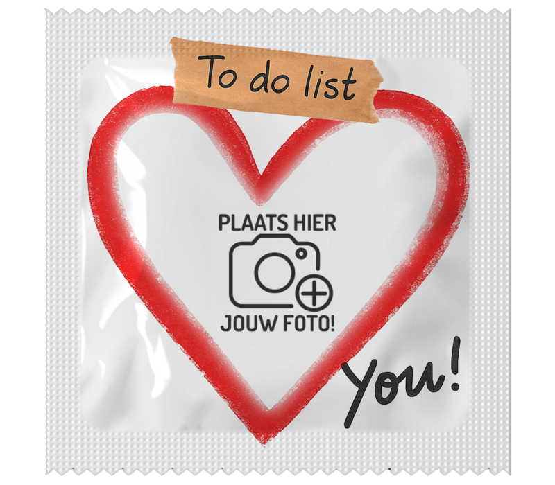Foto condoom - To do list
