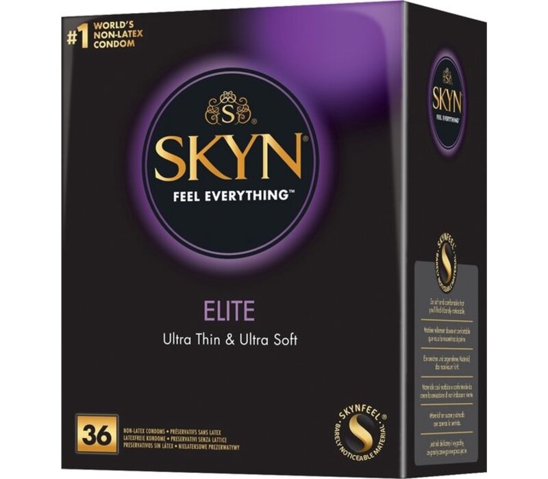 Elite ultradunne en zachte latexvrije condooms