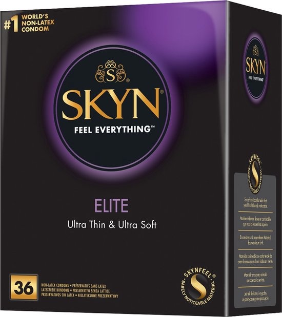 SKYN Elite Ultradunne En Zachte Latexvrije Condooms 36 stuks afbeelding
