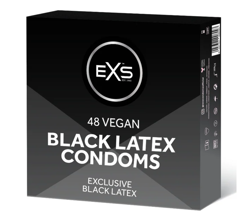 Black Latex condooms