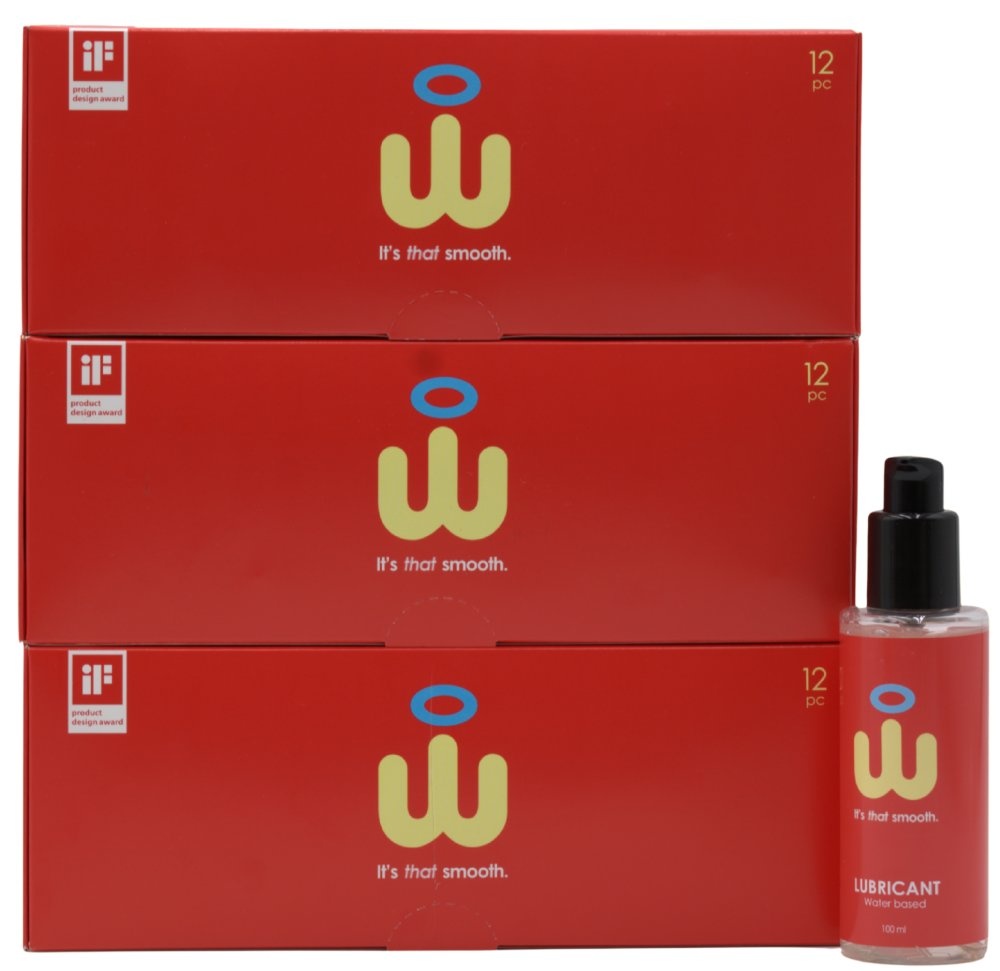 Wingman Aanbieding: 3 X 12 Condooms En GRATIS Lube 100ml afbeelding