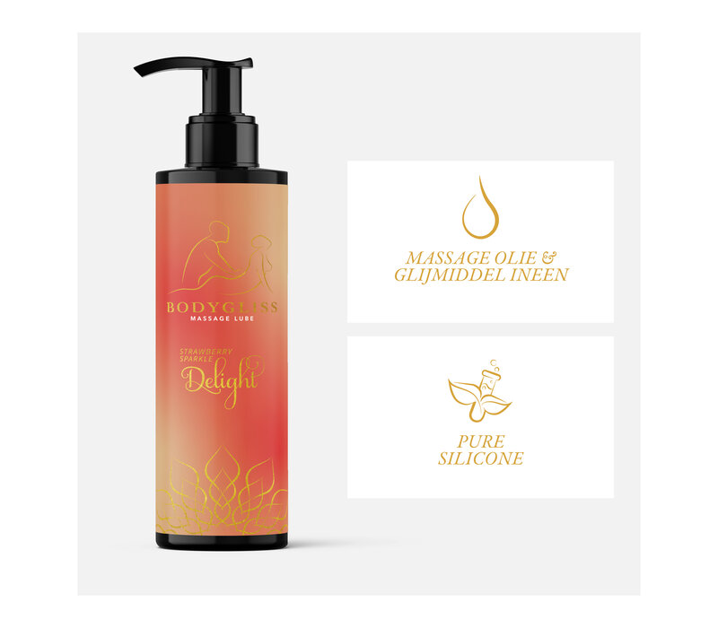 Massage - Strawberry & Champagne Sparkle Delight 150ml