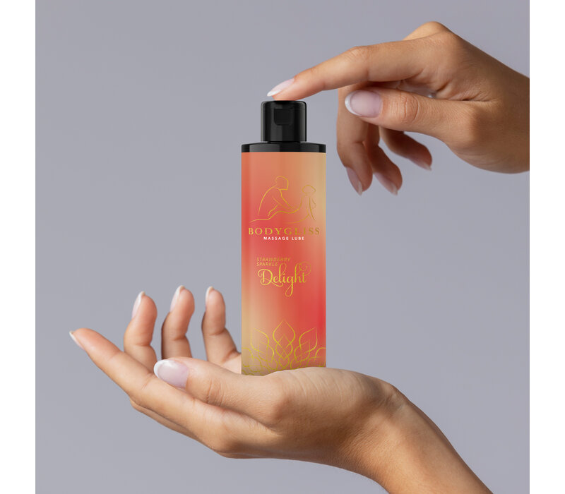 Massage - Strawberry & Champagne Sparkle Delight 150ml