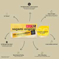 Original 0.02 Size XL - ultradunne latexvrije condooms - Copy