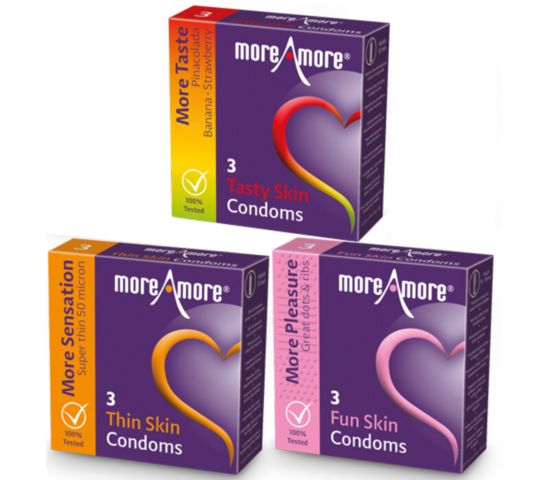 Condooms 3 x 3 Surprise pack