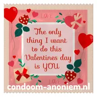 Valentijns condooms (4 designs)