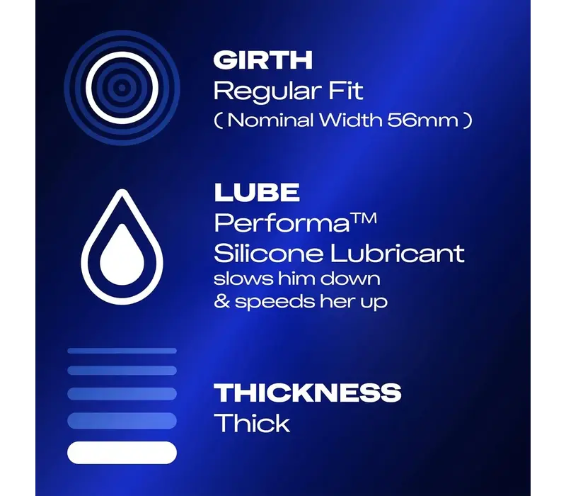 Mutual Climax (Orgasmic) condooms voor intensere beleving