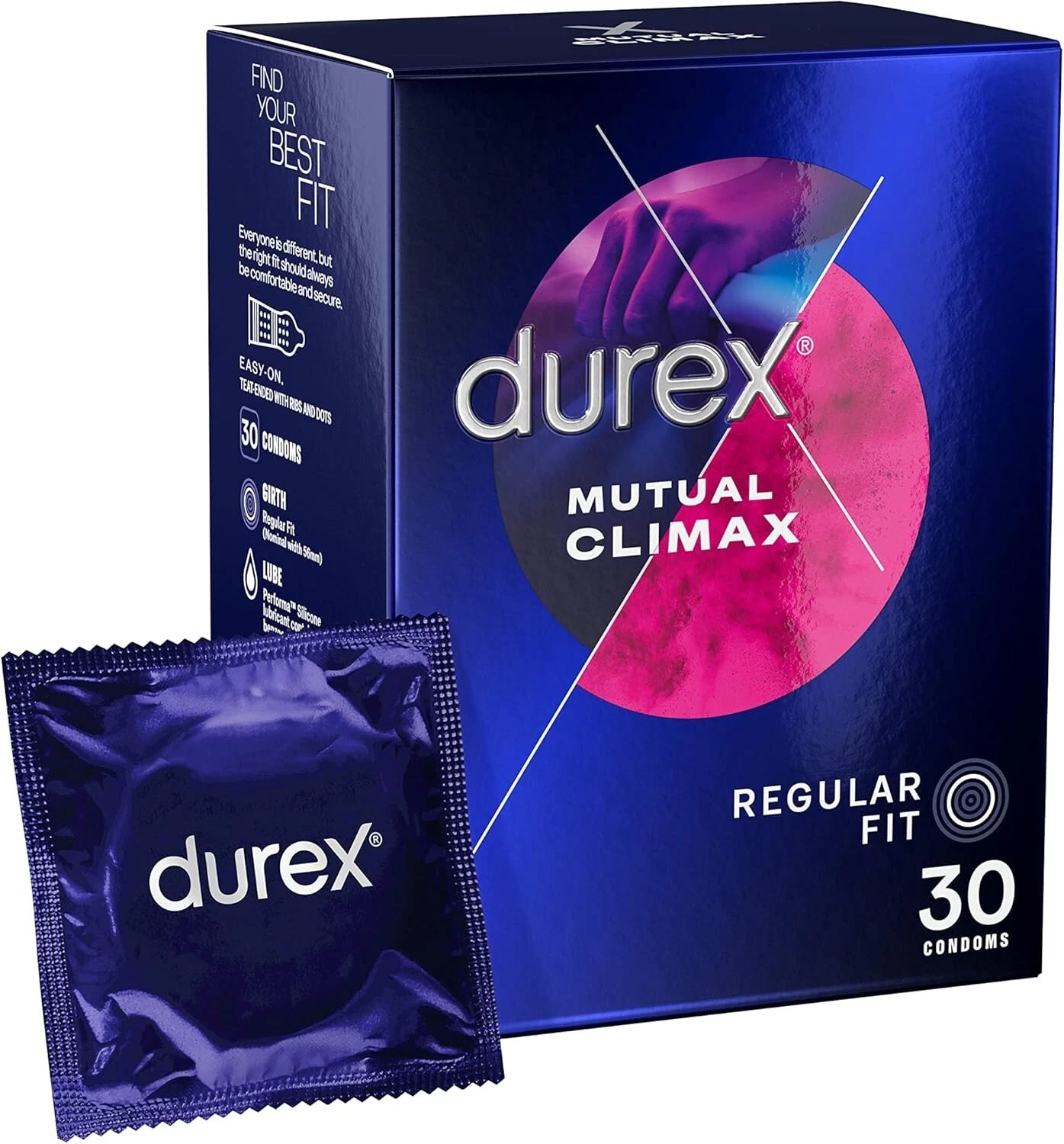 Durex Mutual Climax (Orgasmic) Condooms Voor Intensere Beleving 30 stuks
