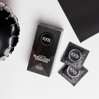 Black Latex condooms