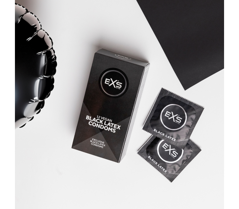 Black Latex condooms