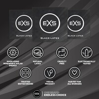 Black Latex condooms