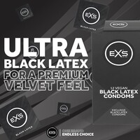 Black Latex condooms