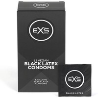 Black Latex condooms