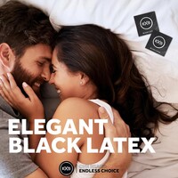 Black Latex condooms