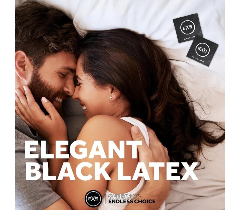 Black Latex condooms