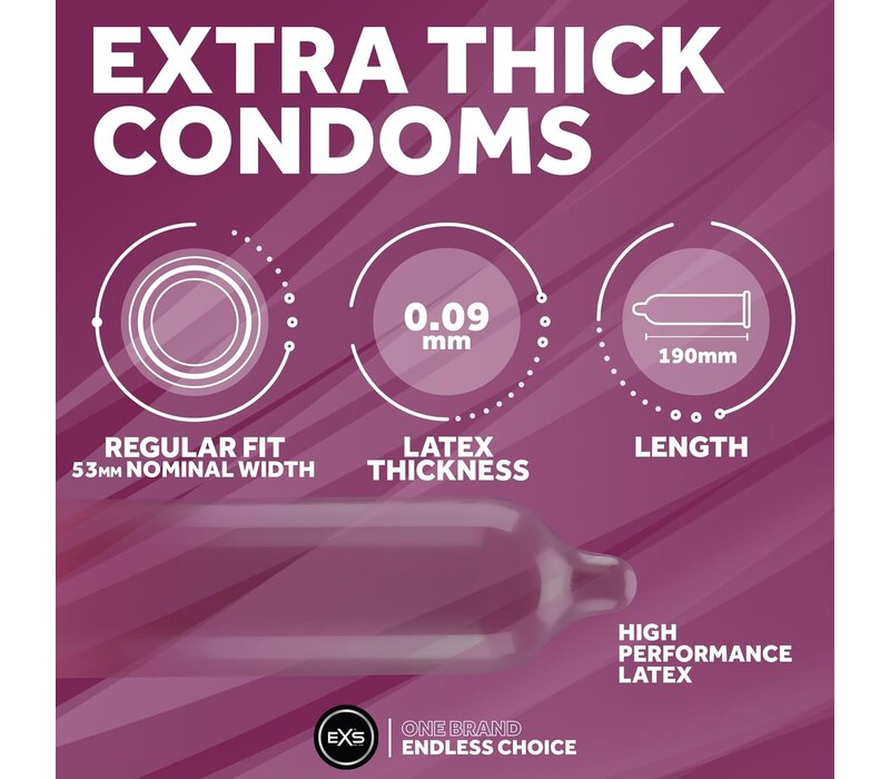 Extra Thick 12 dikkere condooms