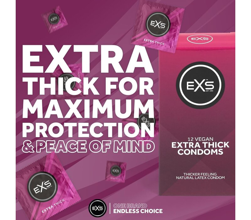Extra Thick 12 dikkere condooms