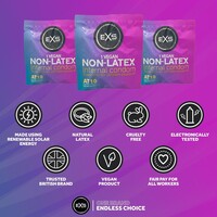 Vrouwencondoom met beenbandjes