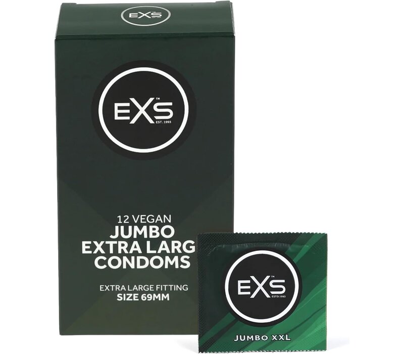Jumbo XL condooms (69mm)