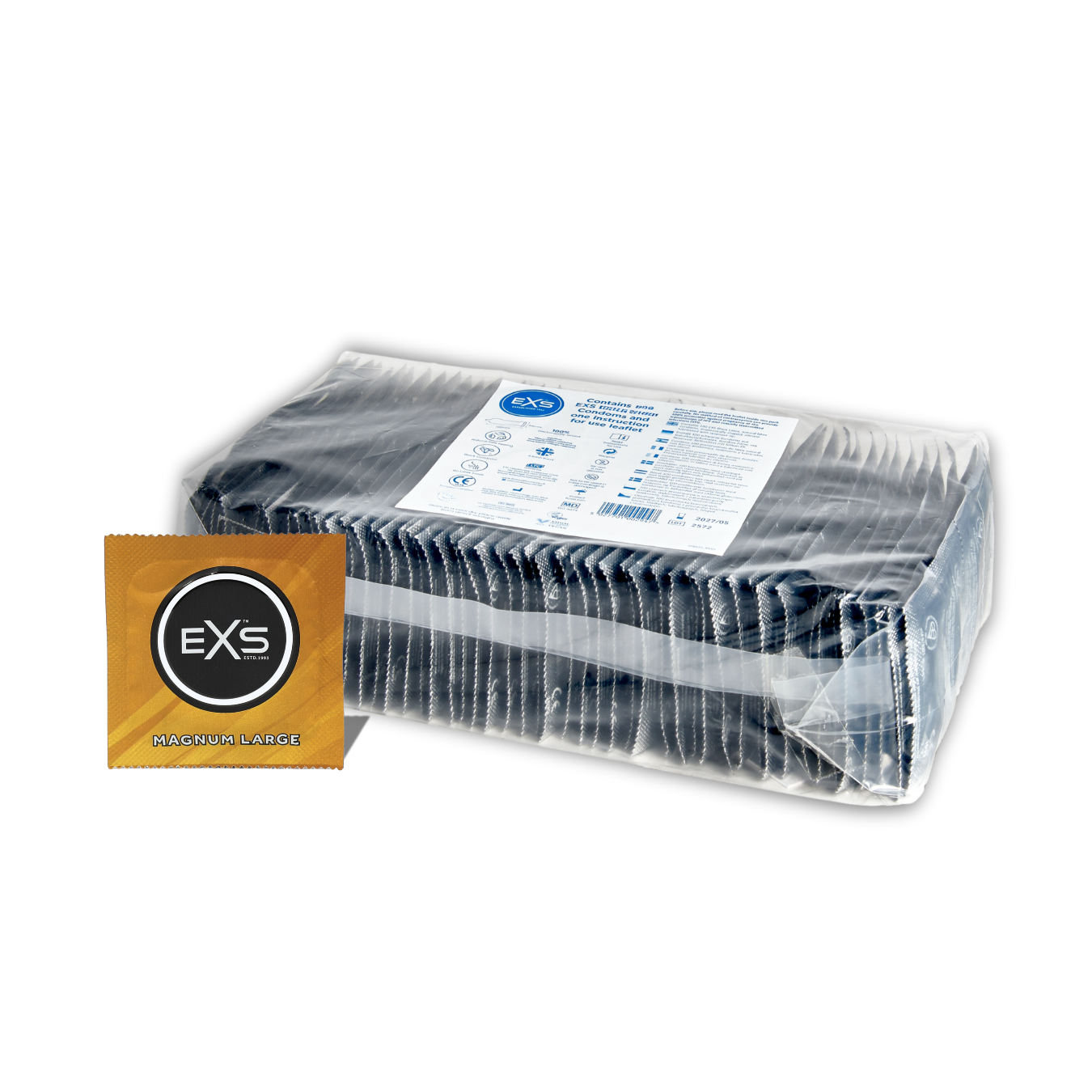 EXS Magnum Large Condooms (60mm) 100 stuks afbeelding 1