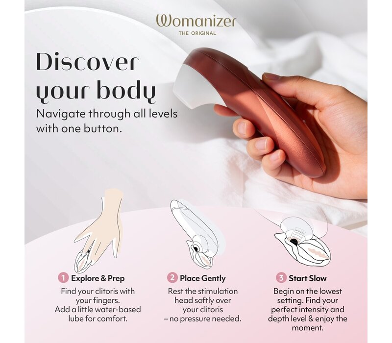 Pro - clitoris luchtdruk stimulator