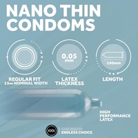 Nano Thin - ultradunne condooms
